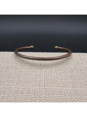 10 Inch Simple Unisex Copper Torque, Adjustable Boho Armlet B1209